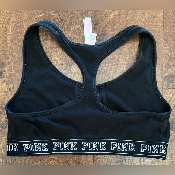 PINK Victoria’s Secret Racerback wireless bralette Sz large woman - Picture 6 of 9